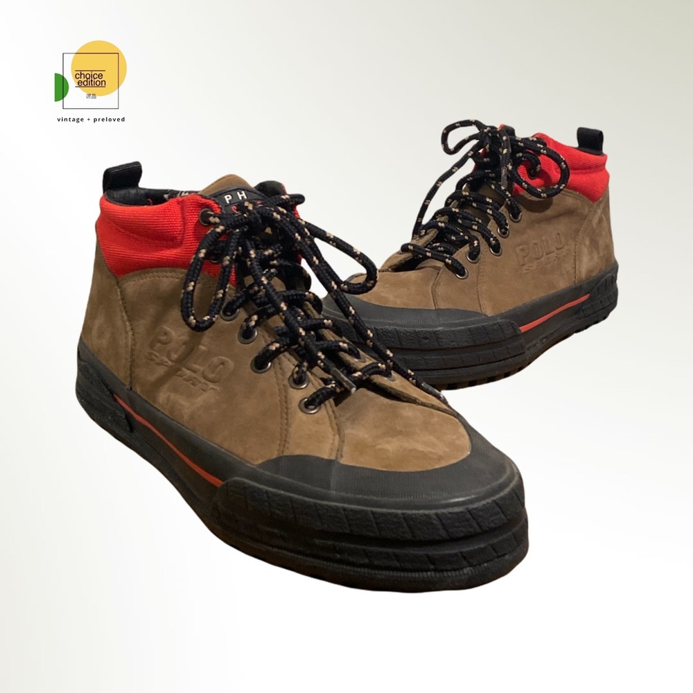 Vintage Polo Sport Ralph Lauren Boots Sneakers